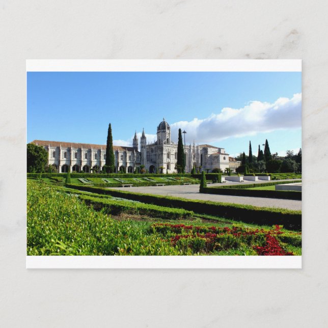 Jerónimos Monastery Vykort (Framsida)