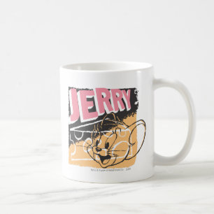 Jerry ansikte på ost kaffemugg