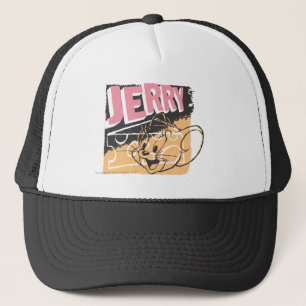 Jerry ansikte på ost keps