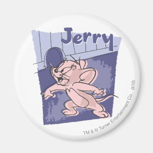 Jerry blått magnet