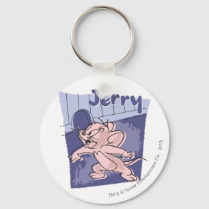 Jerry blått nyckelring