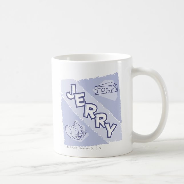 Jerry Blue Cheese Logotyp Kaffemugg (Höger)