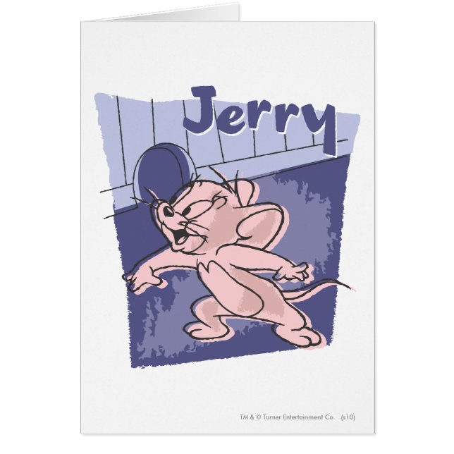 Jerry Blue Hälsningskort (Framsidan)
