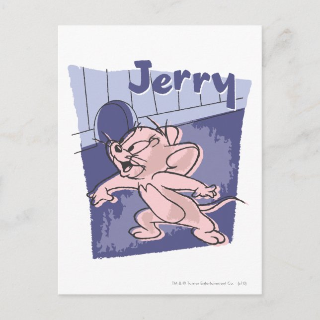 Jerry Blue Vykort (Framsida)