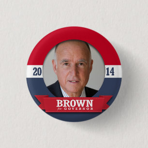JERRY BROWN KAMPANJ KNAPP