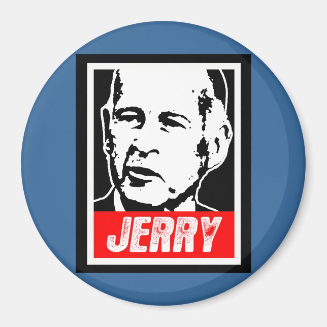 JERRY BROWN MAGNET (Framsidan)