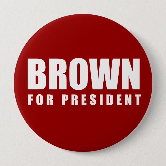 JERRY BROWN VALGear Knapp (Framsida)