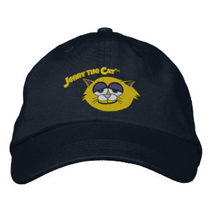 Jerry Cat embroiderad cap Broderad Keps