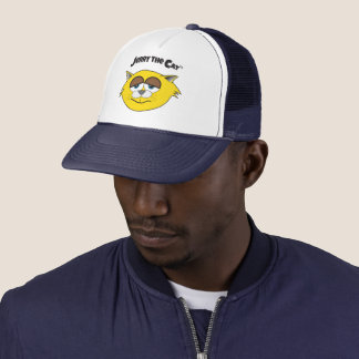 Jerry, Cat Navy Blue Hat Keps