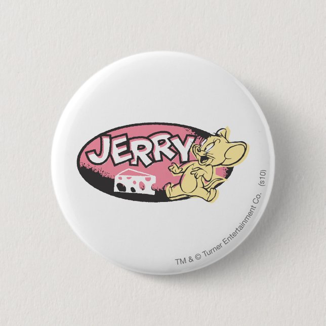 Jerry Cheese Logotyp Knapp (Framsida)