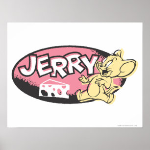 Jerry Cheese Logotyp Poster
