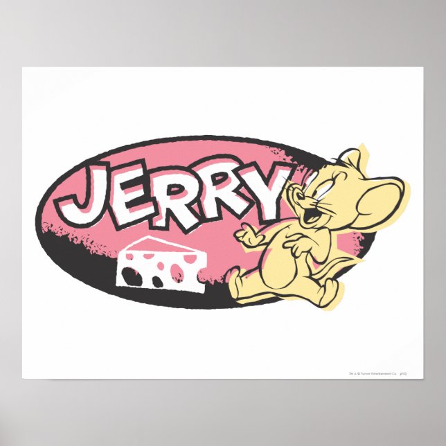 Jerry Cheese Logotyp Poster (Framsidan)
