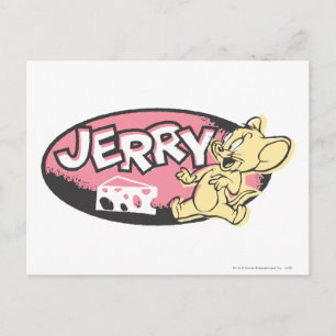 Jerry Cheese Logotyp Vykort
