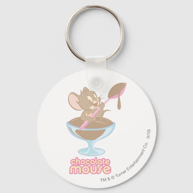 Jerry Chocolate Mouse Nyckelring (Framsida)