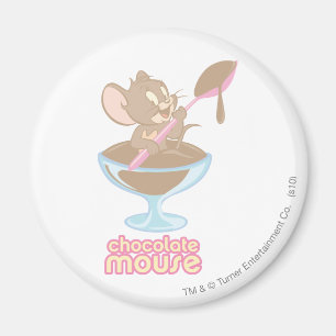 Jerry chokladmus magnet