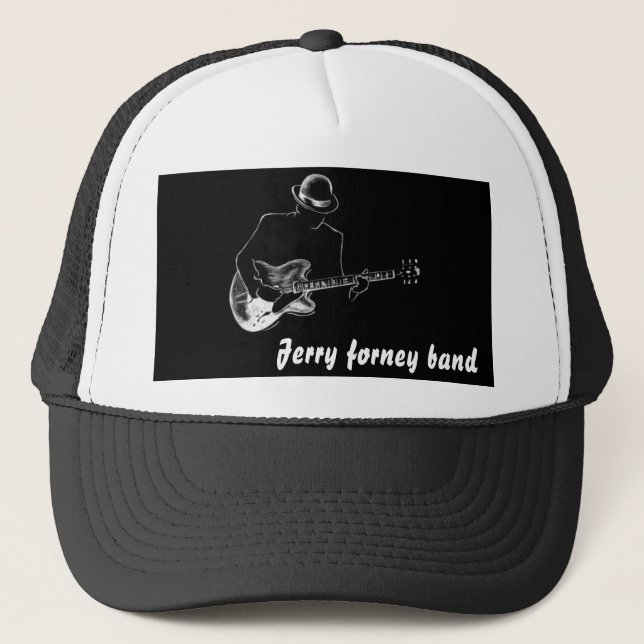 Jerry Forney musikbandlock Keps (Framsida)