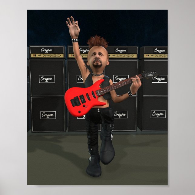 Jerry från Punksters. Poster (Framsidan)