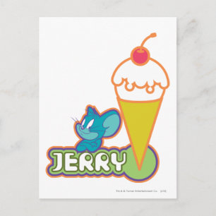 Jerry glass vykort