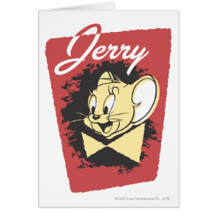 Jerry gul Botiw logotyp Hälsningskort