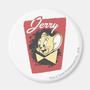 Jerry gul Botiw logotyp Magnet