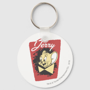 Jerry gul Botiw logotyp Nyckelring