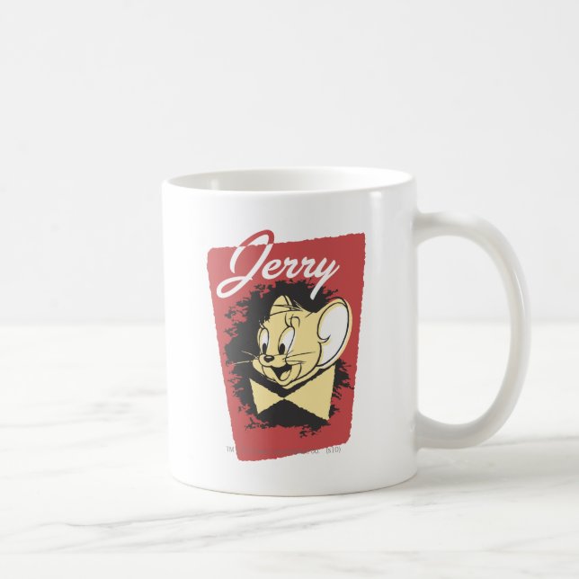 Jerry Gult Botiw Logotyp Kaffemugg (Höger)