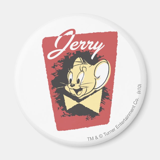 Jerry Gult Botiw Logotyp Magnet (Framsidan)