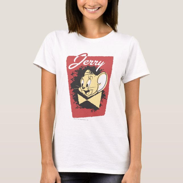Jerry Gult Botiw Logotyp T-shirt (Framsida)