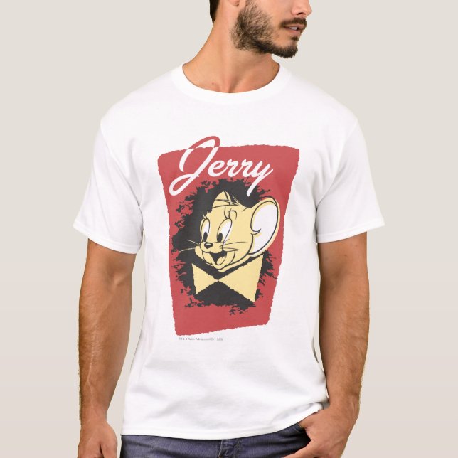 Jerry Gult Botiw Logotyp T-shirt (Framsida)