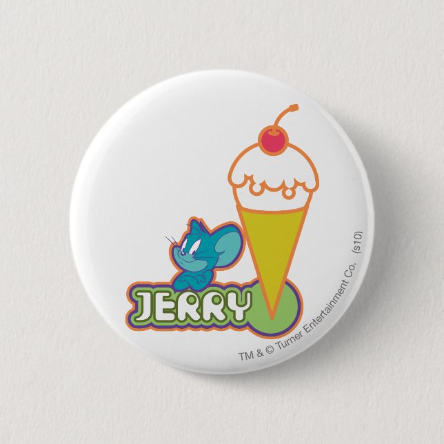 Jerry Ice Cream Knapp (Framsida)