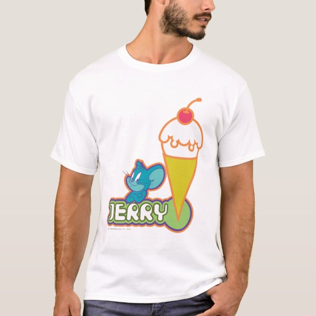 Jerry Ice Cream T-shirt (Framsida)