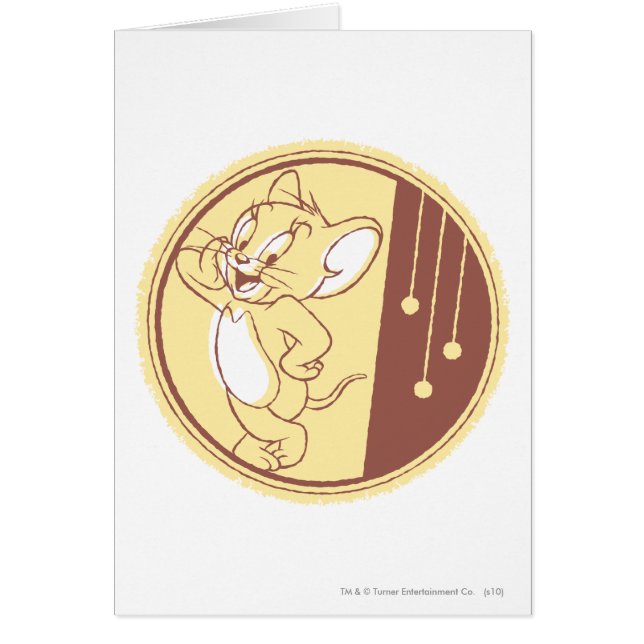 Jerry in Circle Hälsningskort (Framsidan)