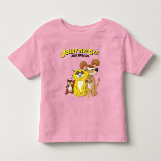 Jerry, katten och vänner t shirt