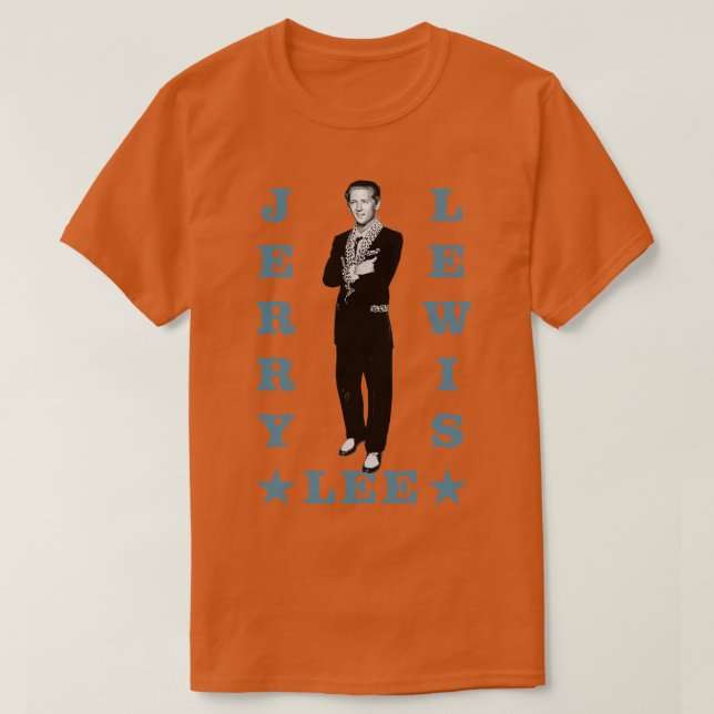 Jerry Lee Lewis 1 T Shirt (Design framsida)