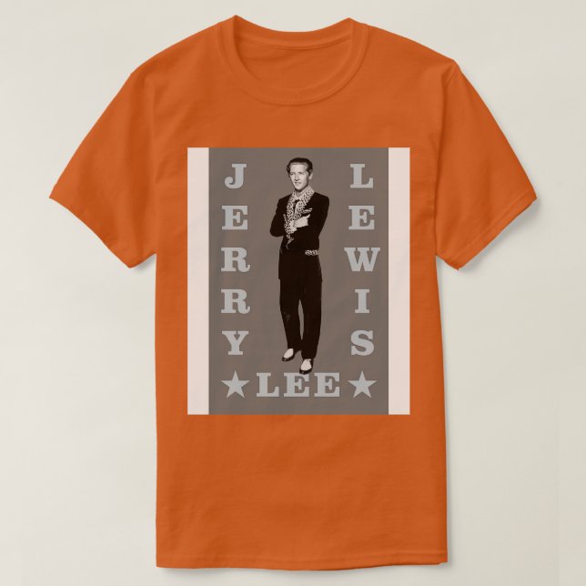 Jerry Lee Lewis T Shirt (Design framsida)