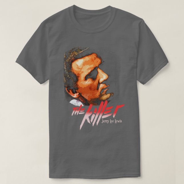 Jerry Lee Lewis the Killer T Shirt (Design framsida)