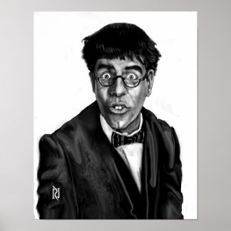 JERRY LEWIS, VILKET NUTTY-TECKEN POSTER
