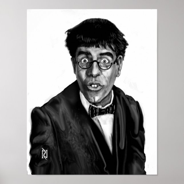 JERRY LEWIS, VILKET NUTTY-TECKEN POSTER (Framsidan)