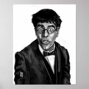JERRY LEWIS, VILKET NUTTY-TECKEN POSTER