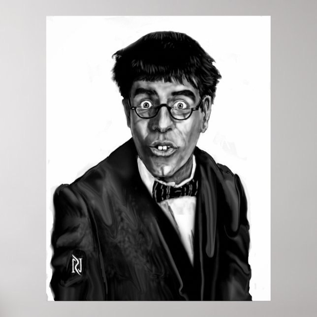 JERRY LEWIS, VILKET NUTTY-TECKEN POSTER (Framsidan)