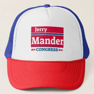 Jerry Manders Officiell Kampanj Hat 2024 Keps