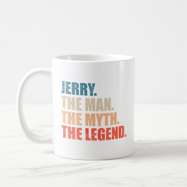 Jerry Mannen Myten Legenden Kaffemugg (Vänster)