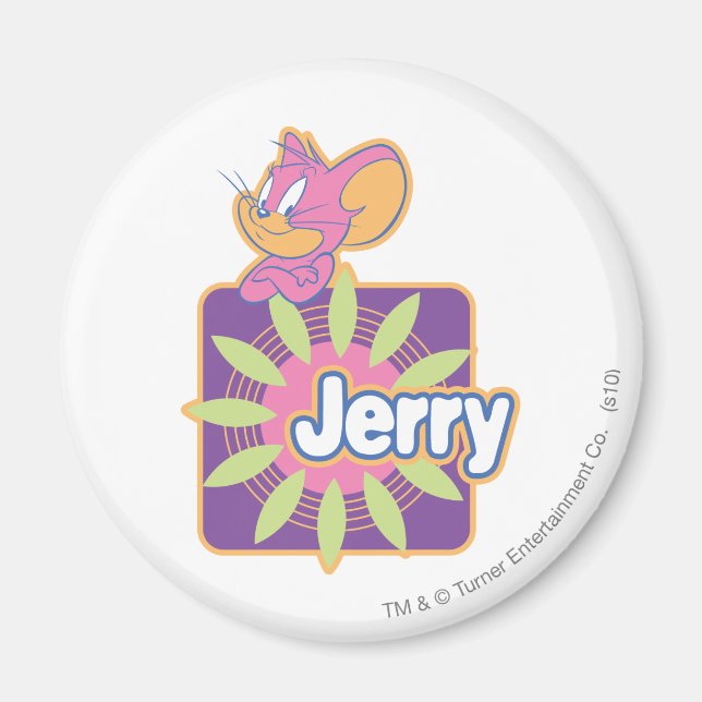 Jerry Neon Mouse Magnet (Framsidan)