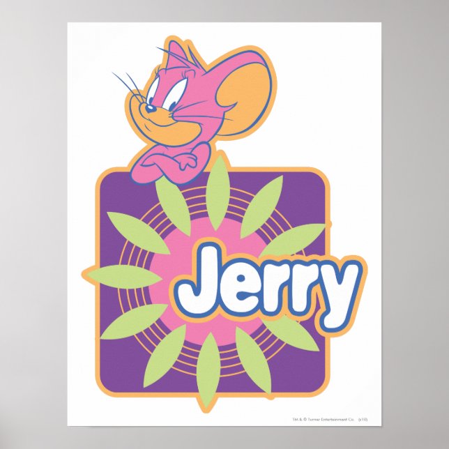 Jerry Neon Mouse Poster (Framsidan)