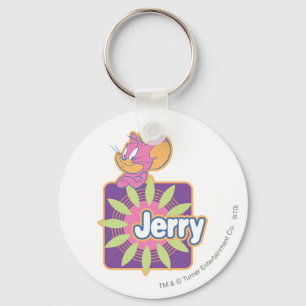 Jerry neonmus nyckelring