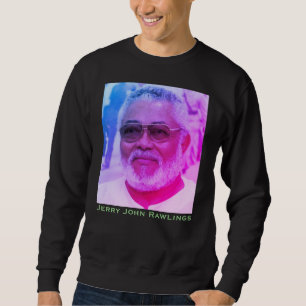 Jerry Rawlings, J.J. Rawlings, Ghanas president Lång Ärmad Tröja