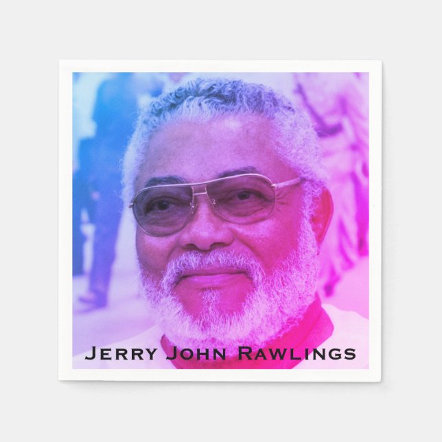 Jerry Rawlings, J.J. Rawlings, Ghanas president Pappersservett (Framsidan)