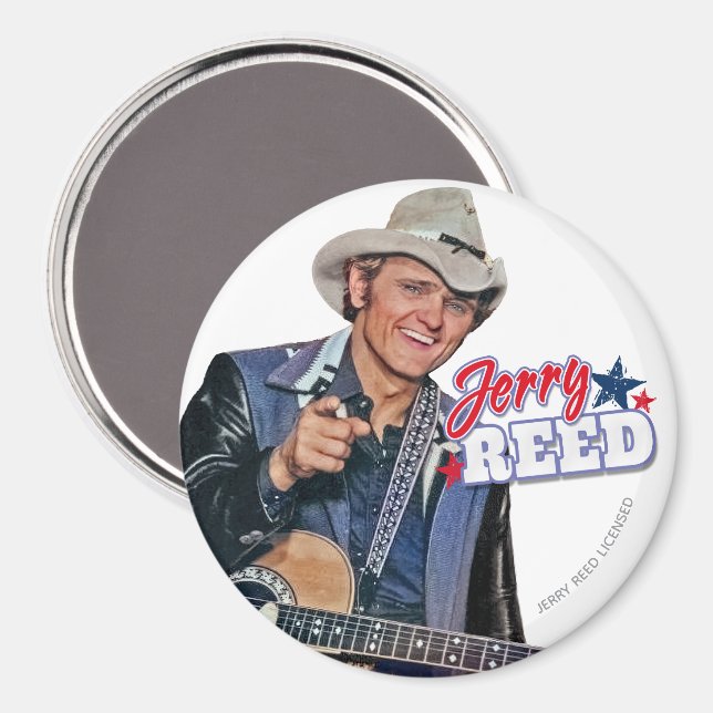 Jerry Reed Magnet (Front/Back)