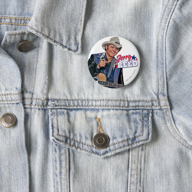 Jerry Reed Pin Knapp (In Situ)
