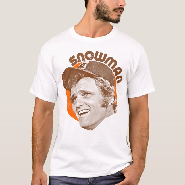 Jerry Reed "Snögubbe" - Smokey och Bandit T Shirt (Framsida)